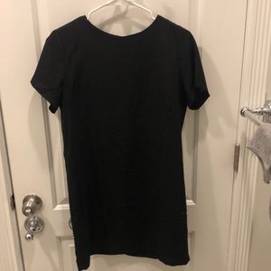 Lulu’s Black TShirt Dress, Size Small